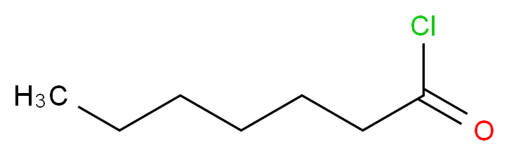 heptanoyl chloride_分子结构_CAS_2528-61-2