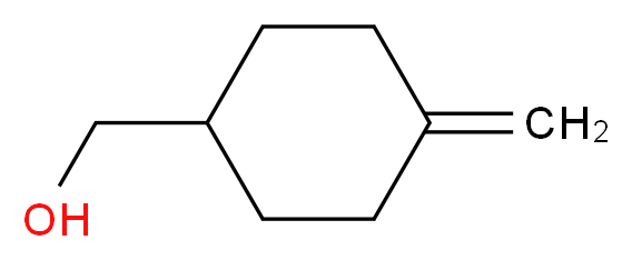 (4-methylidenecyclohexyl)methanol_分子结构_CAS_1004-24-6