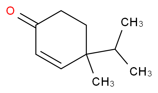 4-methyl-4-(propan-2-yl)cyclohex-2-en-1-one_分子结构_CAS_35161-12-7