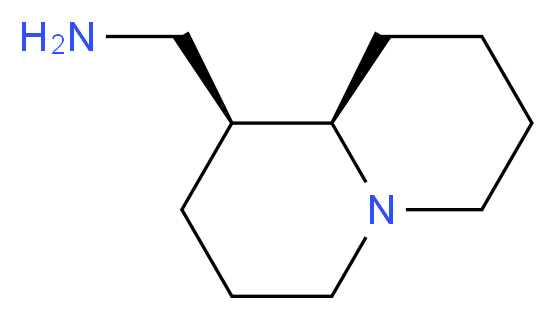 1-[(1S,9aR)-octahydro-2H-quinolizin-1-yl]methanamine_分子结构_CAS_)
