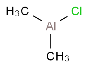 二甲基氯化铝 溶液_分子结构_CAS_1184-58-3)