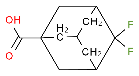 4,4-Difluoroadamantane-1-carboxylic acid_分子结构_CAS_)