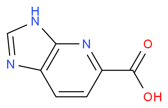 3H-Imidazo[4,5-b]pyridine-5-carboxylic acid_分子结构_CAS_)