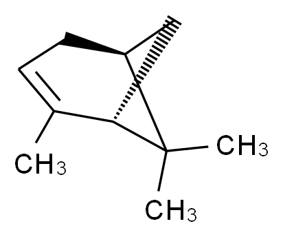 CAS_80-56-8 molecular structure