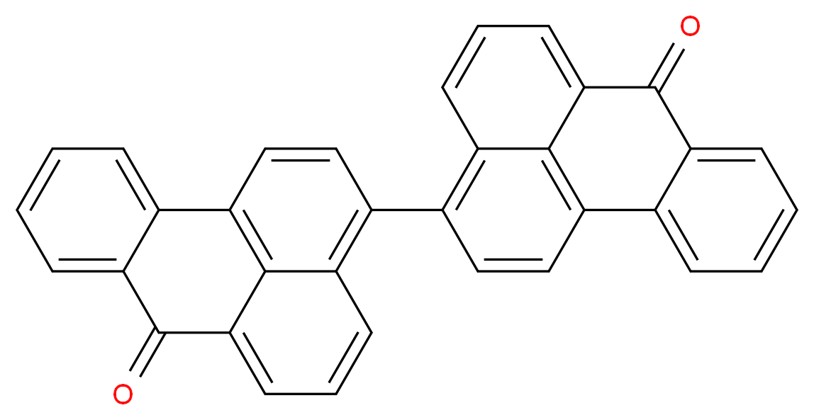 (3,3'-BI-7H-BENZ(DE)ANTHRACENE)-7,7'-DIONE TECHNICAL GRADE_分子结构_CAS_116-96-1)