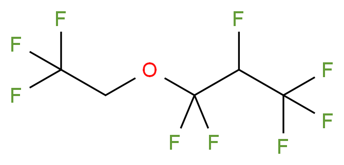 1,1,2,3,3,3-Hexafluoropropyl 2,2,2-trifluoroethyl ether_分子结构_CAS_993-95-3)