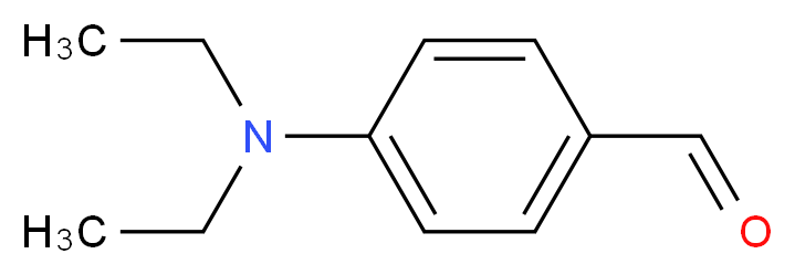 4-(N,N-二乙基)氨基苯甲醛_分子结构_CAS_120-21-8)