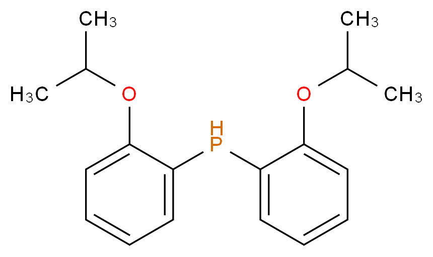 bis[2-(propan-2-yloxy)phenyl]phosphane_分子结构_CAS_1202864-41-2