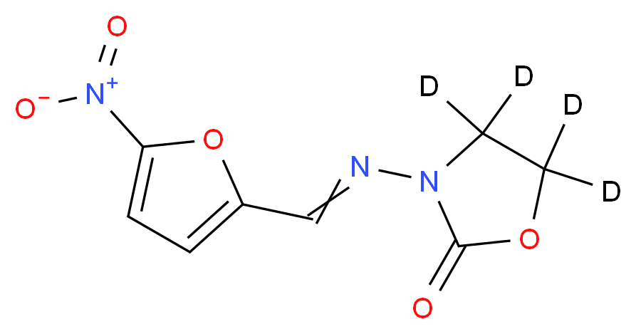 Furazolidone-d4_分子结构_CAS_1217222-76-8)