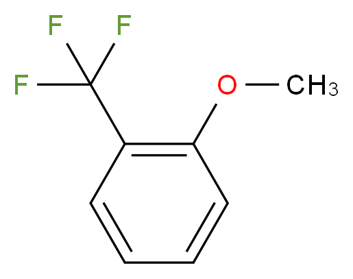 2-(三氟甲基)苯甲醚_分子结构_CAS_16222-42-7)