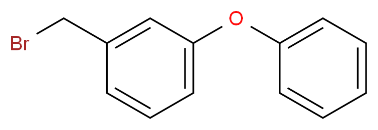 3-(Bromomethyl)diphenyl ether_分子结构_CAS_51632-16-7)
