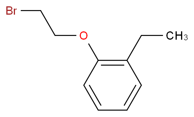 1-(2-bromoethoxy)-2-ethylbenzene_分子结构_CAS_915922-20-2)