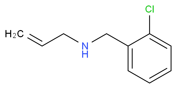 [(2-chlorophenyl)methyl](prop-2-en-1-yl)amine_分子结构_CAS_103754-08-1