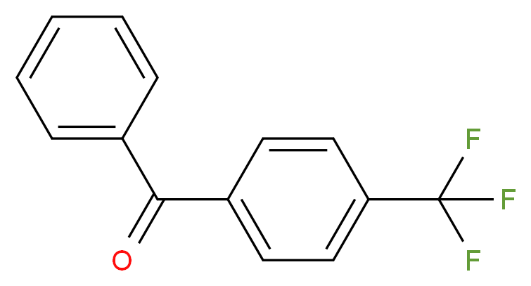 4-(Trifluoromethyl)benzophenone 97%_分子结构_CAS_728-86-9)