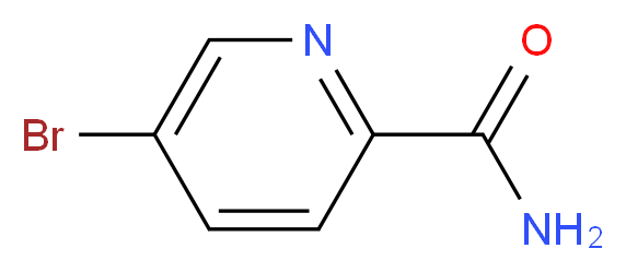 5-Bromopyridine-2-carboxamide_分子结构_CAS_90145-48-5)