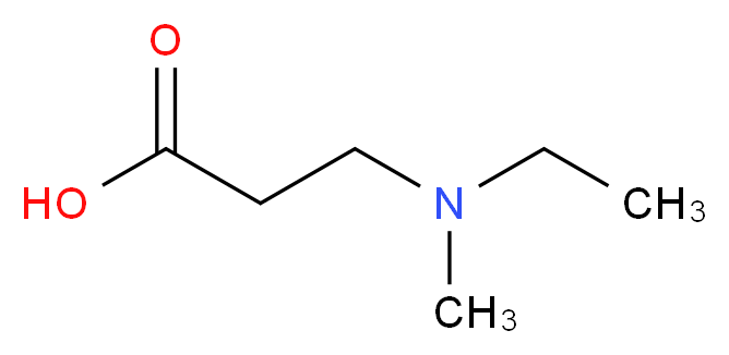 N-ethyl-N-methyl-beta-alanine_分子结构_CAS_1095030-20-8)