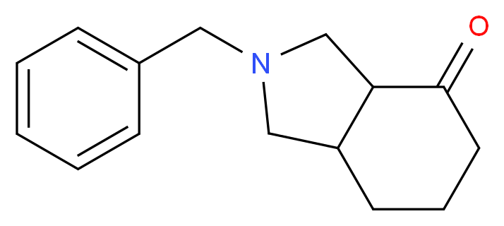 2-Benzyloctahydro-4H-isoindol-4-one_分子结构_CAS_)