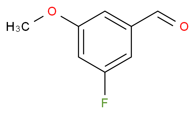 3-Fluoro-5-methoxybenzaldehyde_分子结构_CAS_699016-24-5)