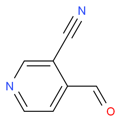 4-Formylnicotinonitrile_分子结构_CAS_1060802-57-4)