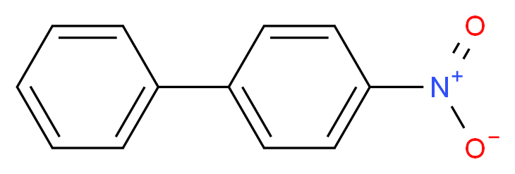 1-nitro-4-phenylbenzene_分子结构_CAS_92-93-3