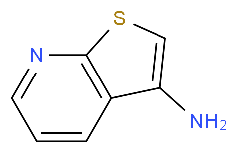 3-Aminothieno[2,3-b]pyridine_分子结构_CAS_26579-54-4)