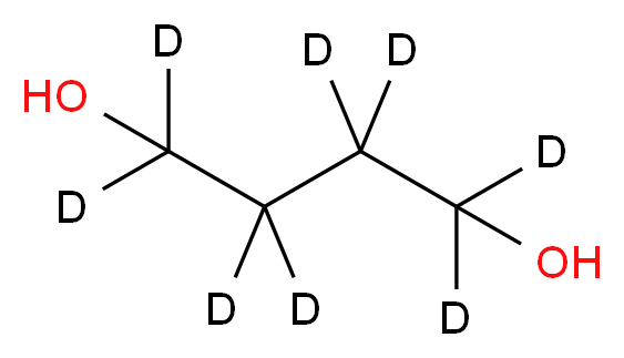 1,4-丁二醇-1,1,2,2,3,3,4,4-d8_分子结构_CAS_74829-49-5)