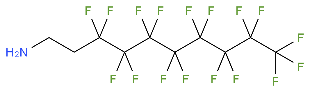 1H,1H,2H,2H-Perfluorodecylamine_分子结构_CAS_30670-30-5)