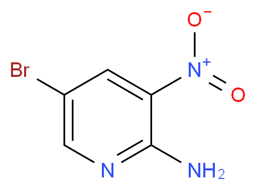 2-氨基-5-溴-3-硝基吡啶_分子结构_CAS_6945-68-2)