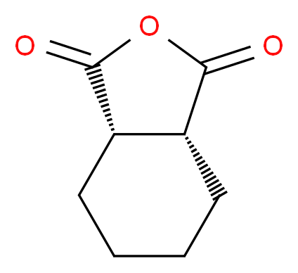 (3aR,7aS)-hexahydroisobenzofuran-1,3-dione_分子结构_CAS_)