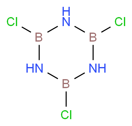 B-TRICHLORO BORAZOLE_分子结构_CAS_933-18-6)