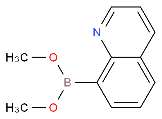 8-Quinolineboronic acid dimethyl ester_分子结构_CAS_1259393-04-8)