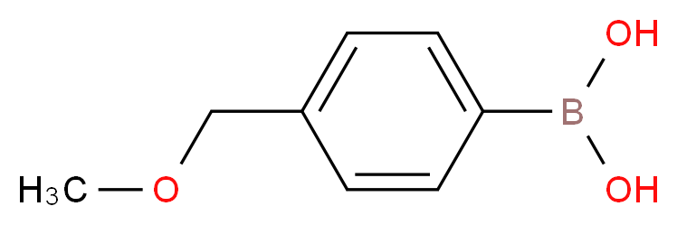 4-(Methoxymethyl)phenylboronic acid_分子结构_CAS_279262-11-2)