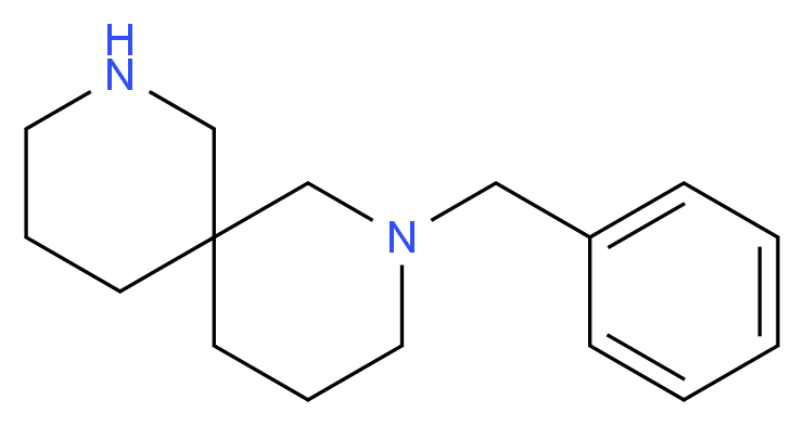 2-benzyl-2,8-diazaspiro[5.5]undecane_分子结构_CAS_401648-35-9)