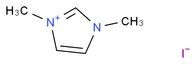 1,3-dimethyl-1H-imidazol-3-ium iodide_分子结构_CAS_4333-62-4