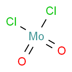 dichlorodioxomolybdenum_分子结构_CAS_13637-68-8