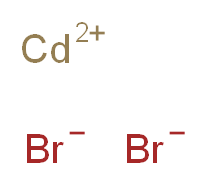 CADMIUM BROMIDE_分子结构_CAS_7789-42-6)