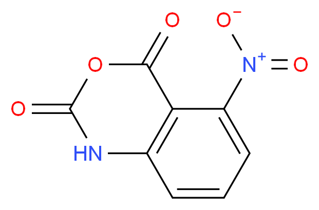 5-nitro-2,4-dihydro-1H-3,1-benzoxazine-2,4-dione_分子结构_CAS_20829-97-4