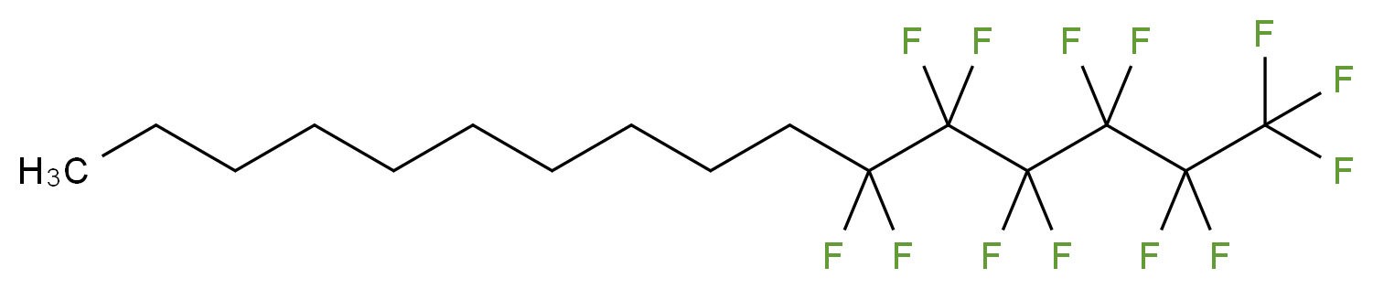 1,1,1,2,2,3,3,4,4,5,5,6,6-tridecafluorohexadecane_分子结构_CAS_147492-59-9