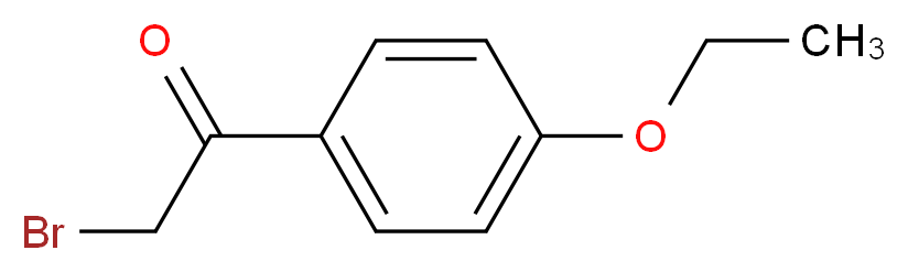 2-bromo-1-(4-ethoxyphenyl)ethan-1-one_分子结构_CAS_51012-63-6