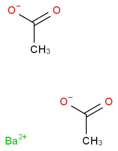 醋酸钡, ACS_分子结构_CAS_543-80-6)