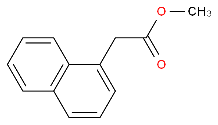 1-萘乙酸甲酯_分子结构_CAS_2876-78-0)
