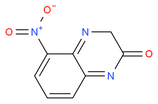 5-nitro-2,3-dihydroquinoxalin-2-one_分子结构_CAS_55687-20-2