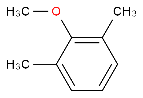 2,6-Dimethylanisole_分子结构_CAS_1004-66-6)