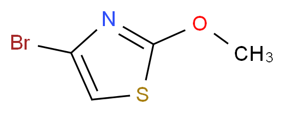 4-Bromo-2-methoxy-1,3-thiazole_分子结构_CAS_240816-35-7)