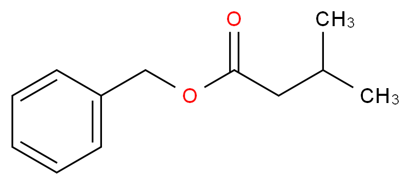 BENZYL ISOVALERATE_分子结构_CAS_103-38-8)