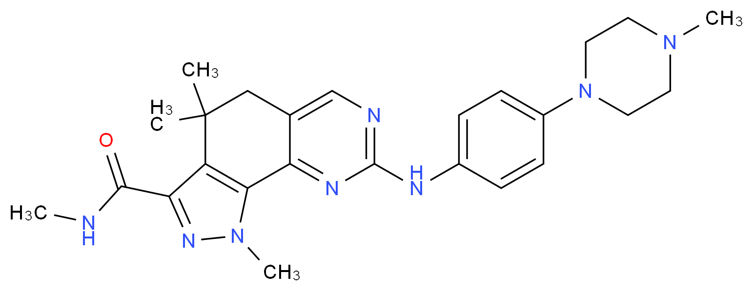 PHA-848125
 _分子结构_CAS_802539-81-7)