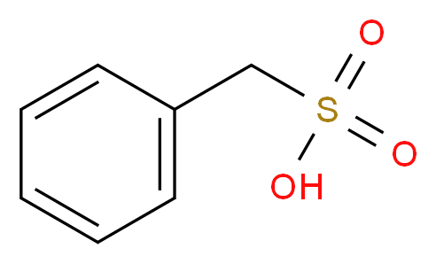 phenylmethanesulfonic acid_分子结构_CAS_3112-90-1