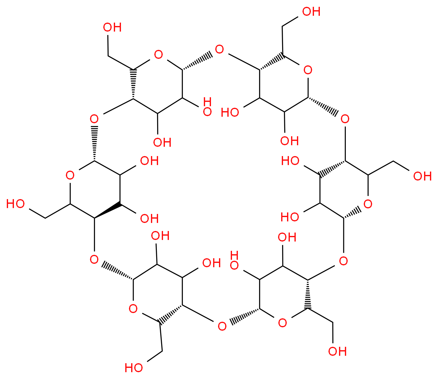 CAS_10016-20-3 分子结构