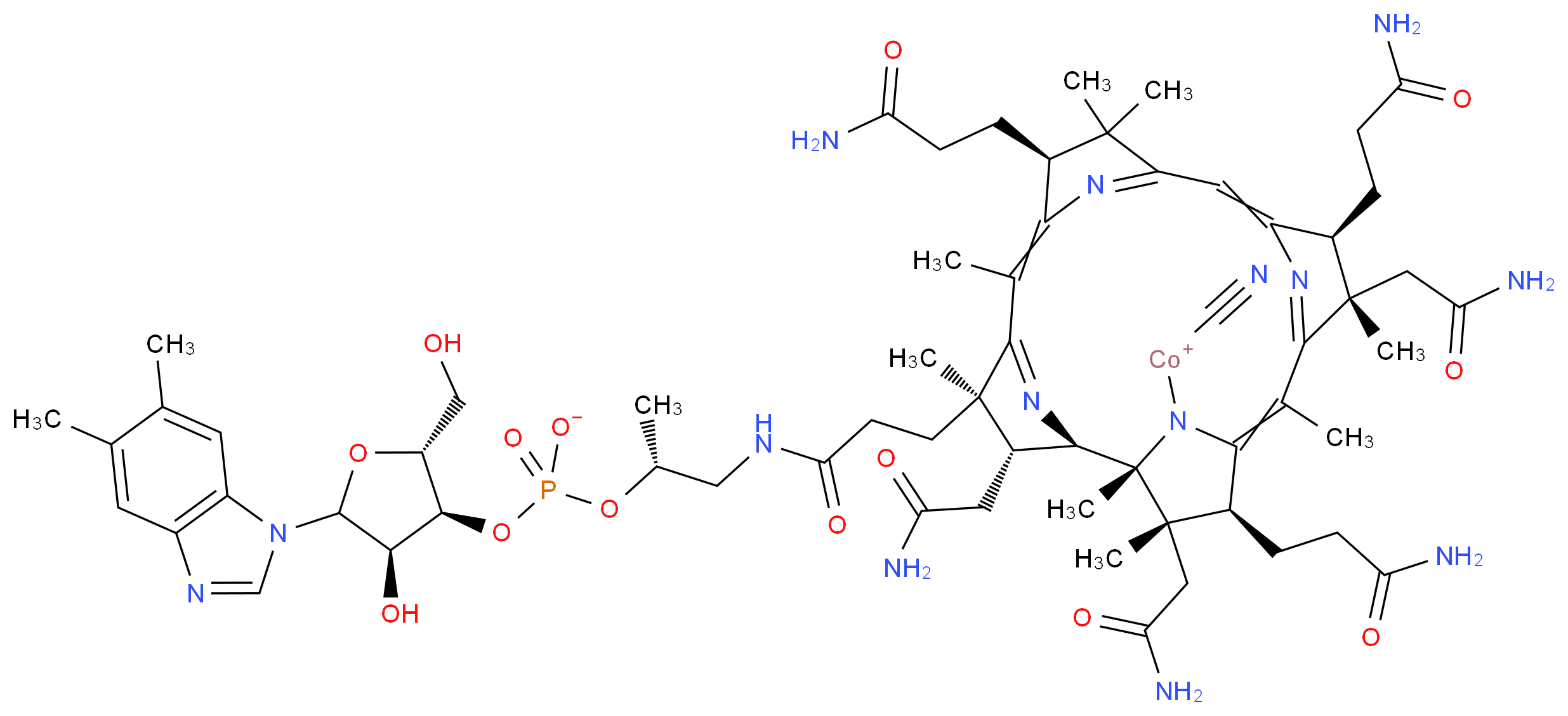 维生素 B12_分子结构_CAS_68-19-9)