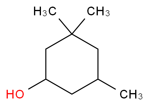 3,3,5-trimethylcyclohexanol_分子结构_CAS_)